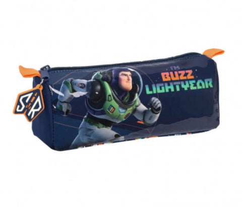 Trousse école d’écolier Buzz l'Éclair « I’m Buzz Lightyear » – Bleu marine (21 x 8 x 7 cm)
