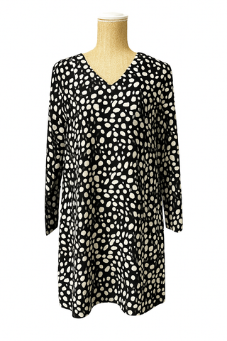 Tunique By One noir blanc femme