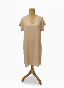 Tunique Last Queen Paris beige femme