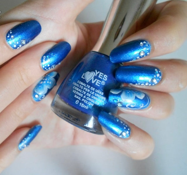 Vernis a Ongles Yes Love Bleu 15ml