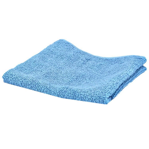 X2 Serviettes d’invité Bleu clair Home & Bath 28×28 cm – 100 % coton – 330 g/m²