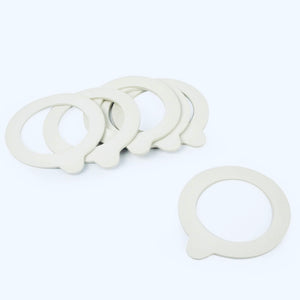 X6 Joints hermétiques en caoutchouc Bormioli Fido Rocco pour bocaux – 80 mm 3 ¼"