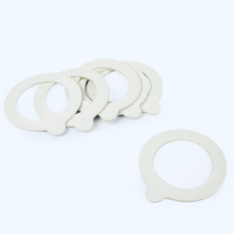 X6 Joints hermétiques en caoutchouc Bormioli Fido Rocco pour bocaux – 80 mm 3 ¼"