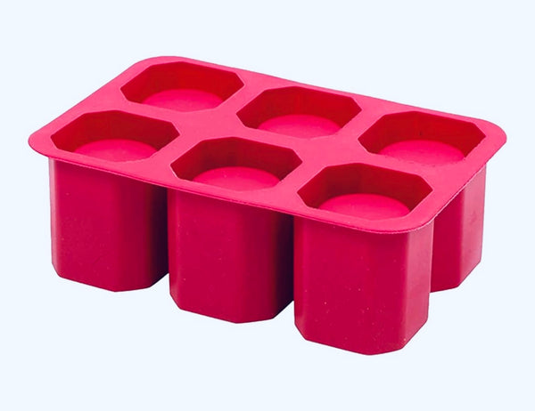 X6 Moule Cookie Shots Rose Lily Cookie en silicone anti-adhésif
