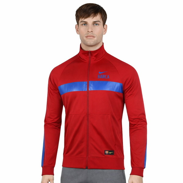 Veste Football Nike FC Barcelone Rouge