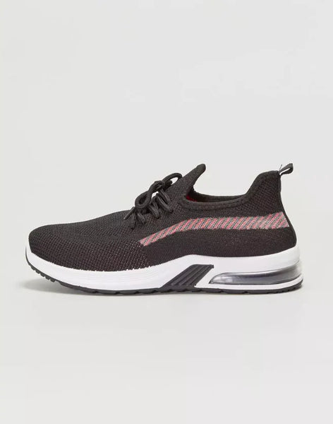 Baskets D.T New York Femme Noir/Rose