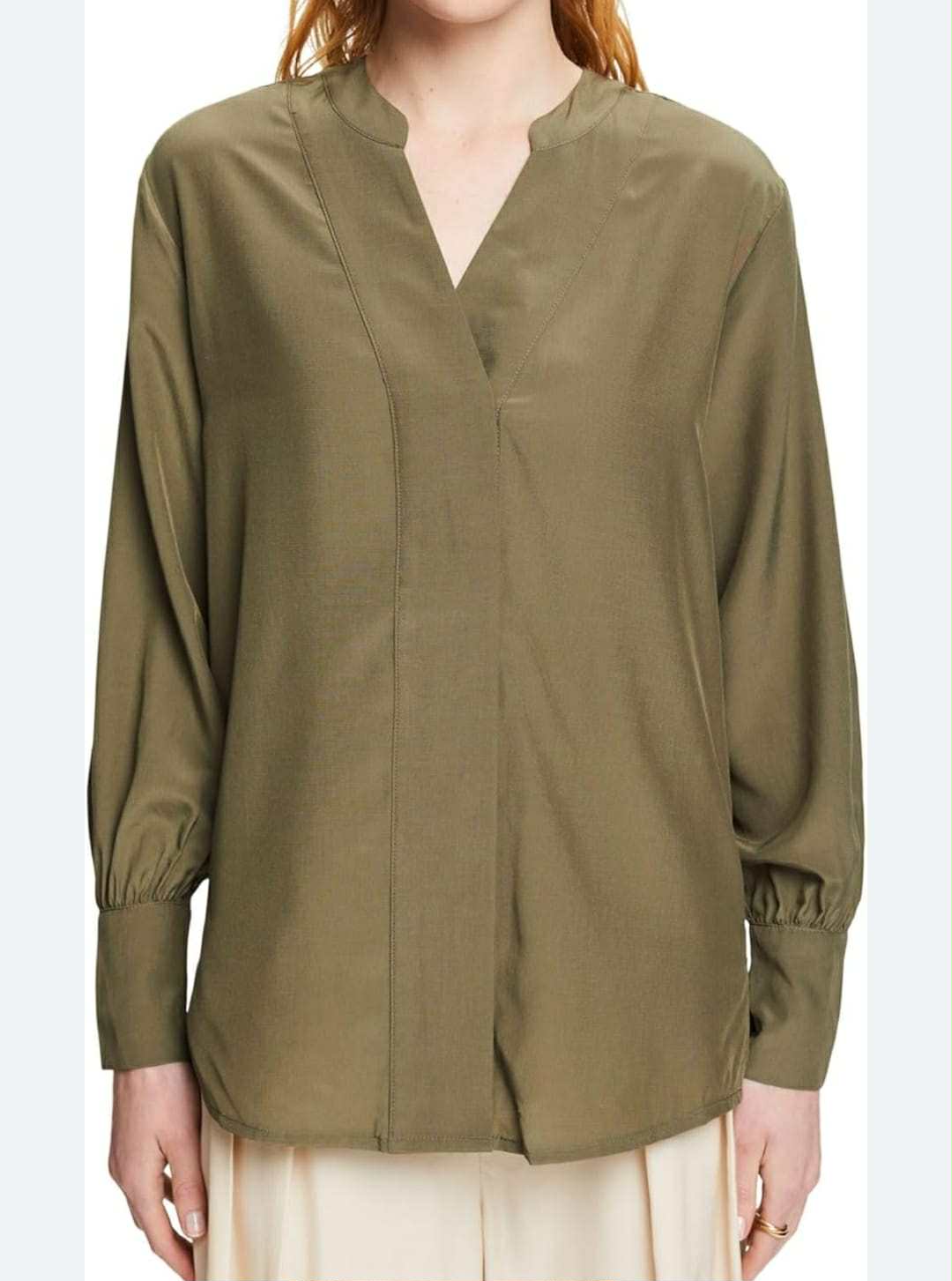 Blouse chemisier ESPRIT damen kaki