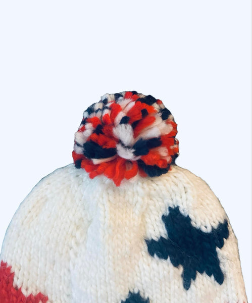 Bonnet Pompon Etoile Lanbobo enfant