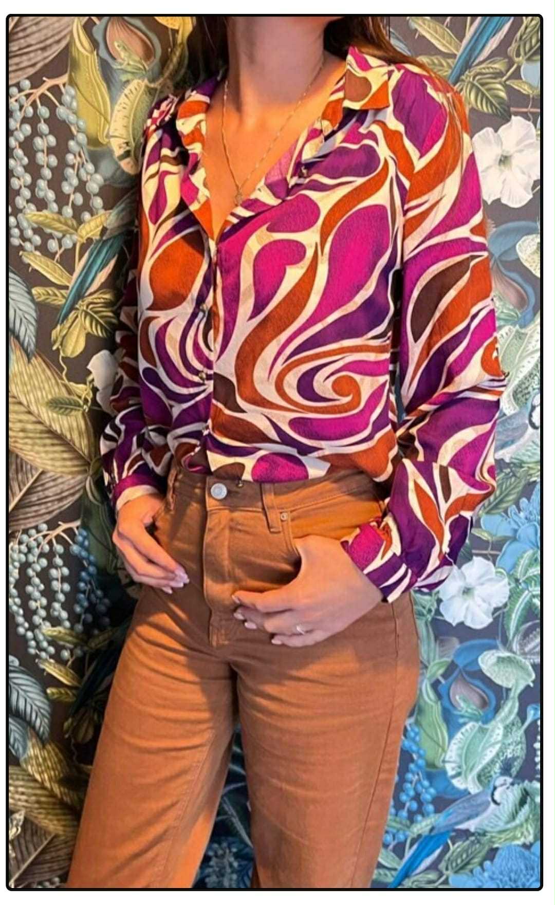 Chemisier Y'coo Paris Aubergine