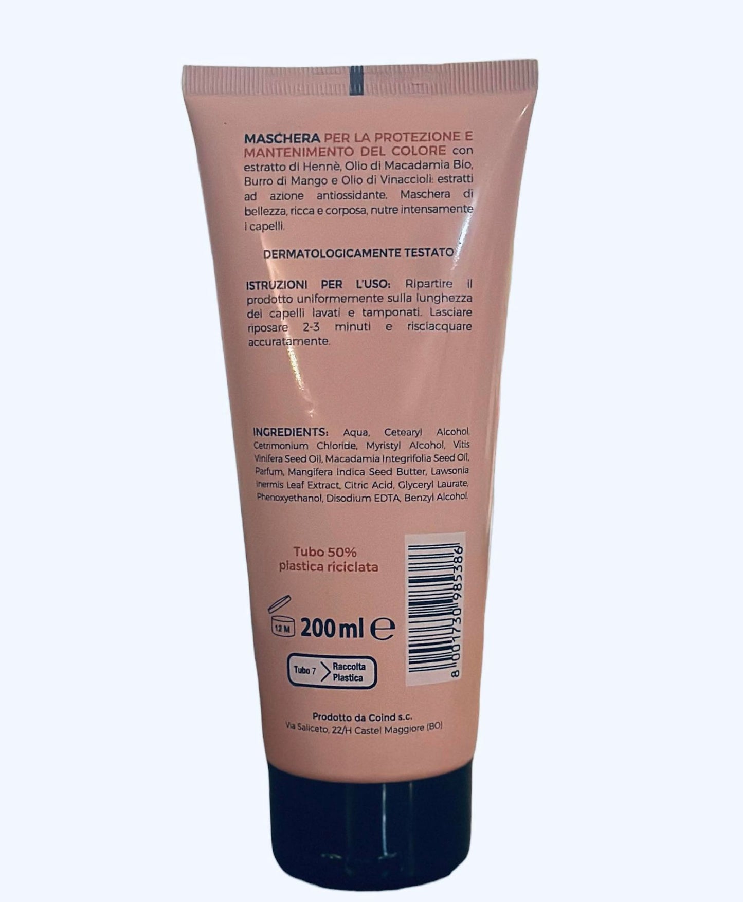 Conditionneur pour cheveux Colorés Hanamy Italy 200ml