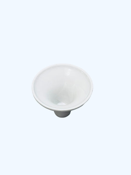 Couvercle théière porcelaine 7cm hauteur x 9,5cm Largeur