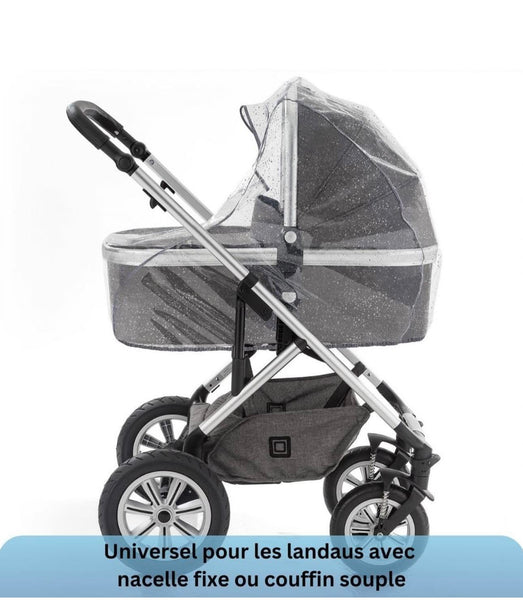 Babify - Couverture Protection Landau et Nacelle contre la pluie