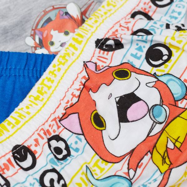 Lot de 3 Culottes garçon Yo-Kai Watch Suncity