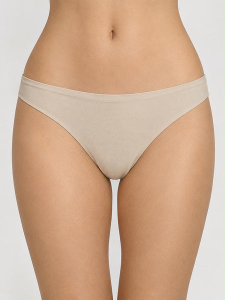 Culotte Heat Underwear beige - Confort et dentelle Femme