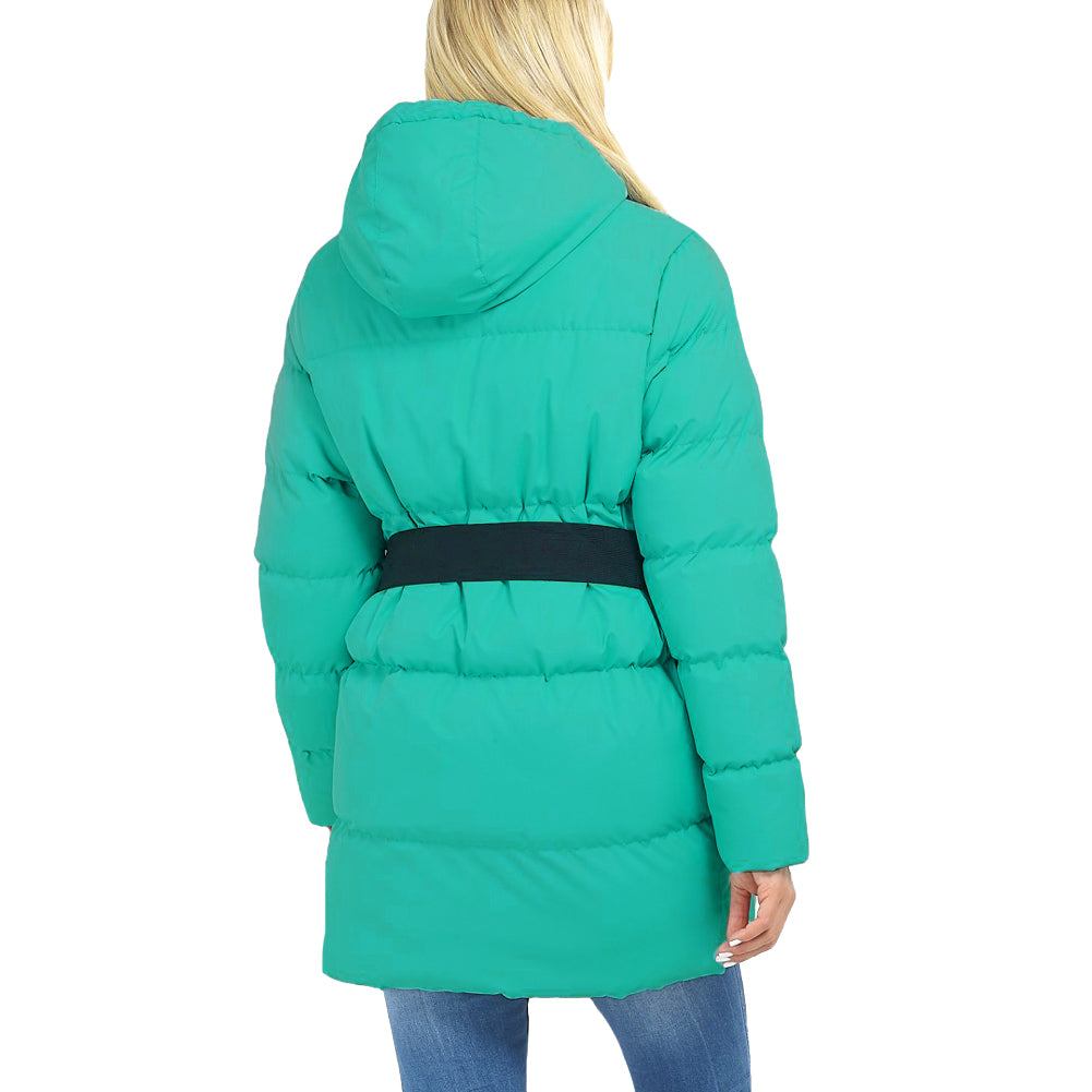 Doudoune Manteau Brave Soul Femme Turquoise