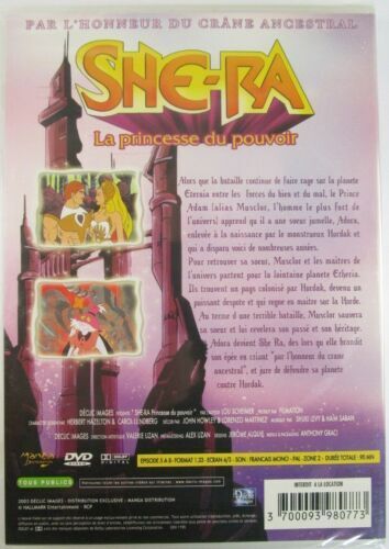 DVD SHE-RA La princesse du pouvoir vol 2