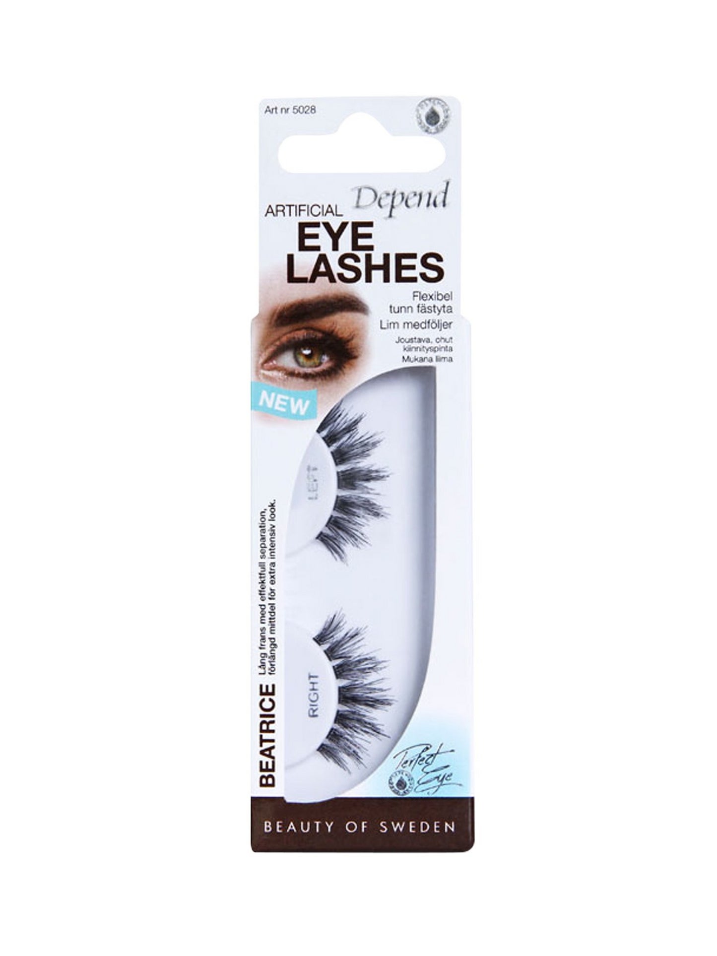 Faux Cils Artificiel Depend Eye Lashes Béatrice Naturel