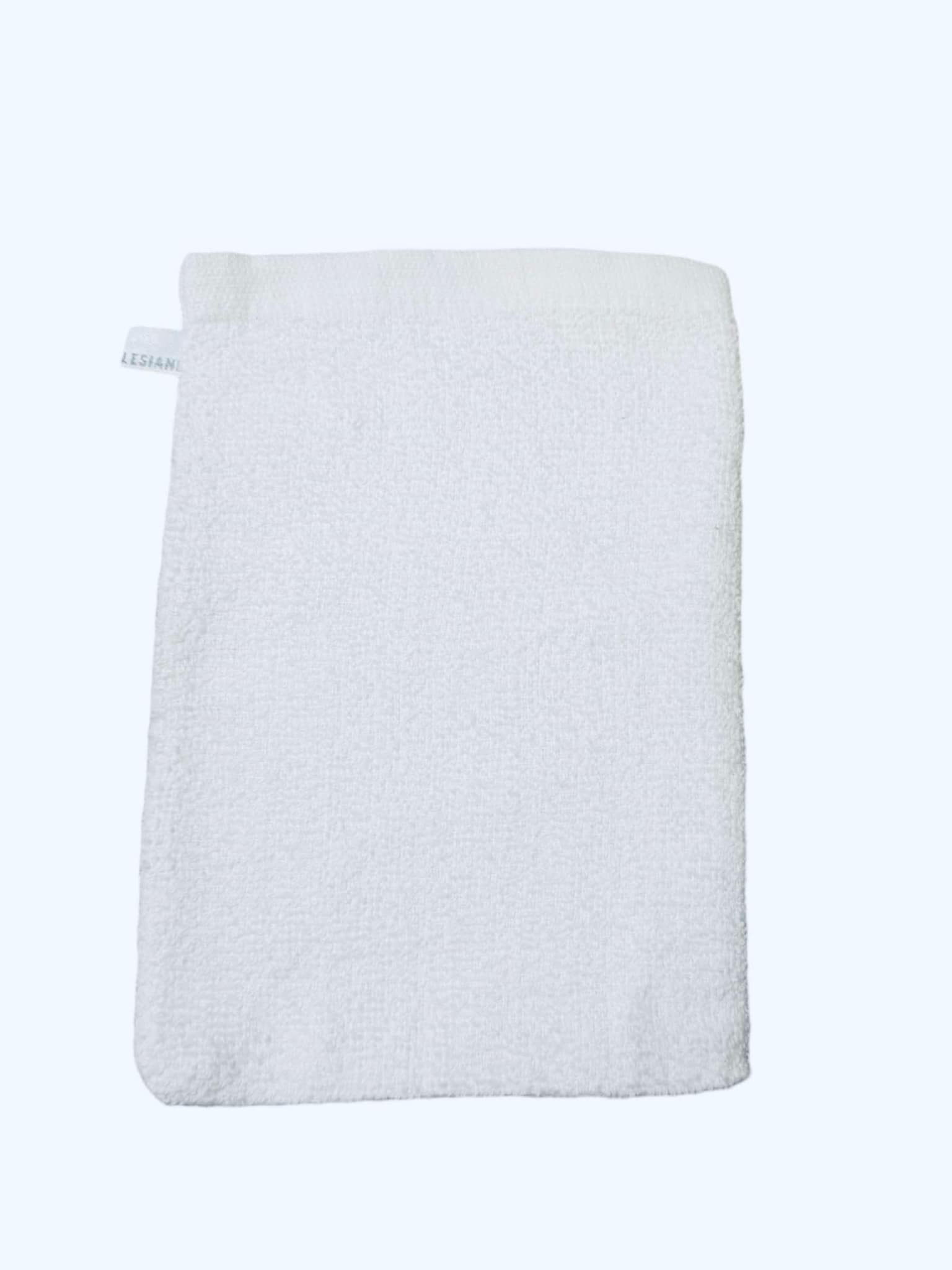 Gant de Toilette Salesianer 100%Coton Blanc