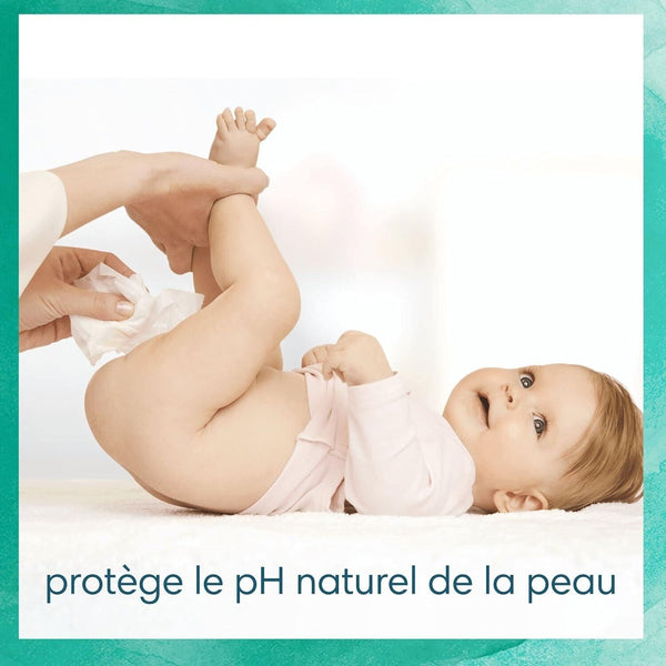 Pampers lingettes harmonie aqua 48 lingettes