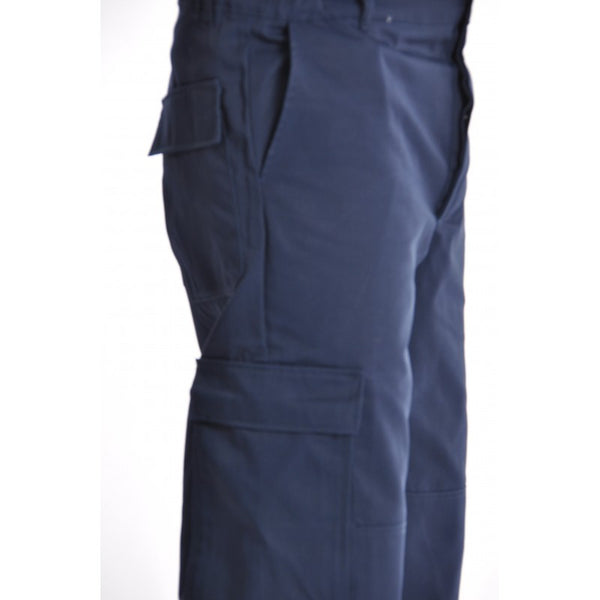 Pantalon Bleu Marine De Travail Alberana