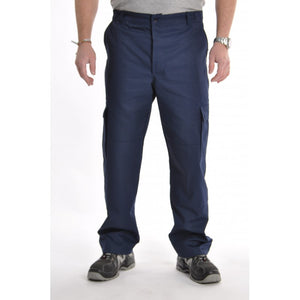 Pantalon Bleu Marine De Travail Alberana