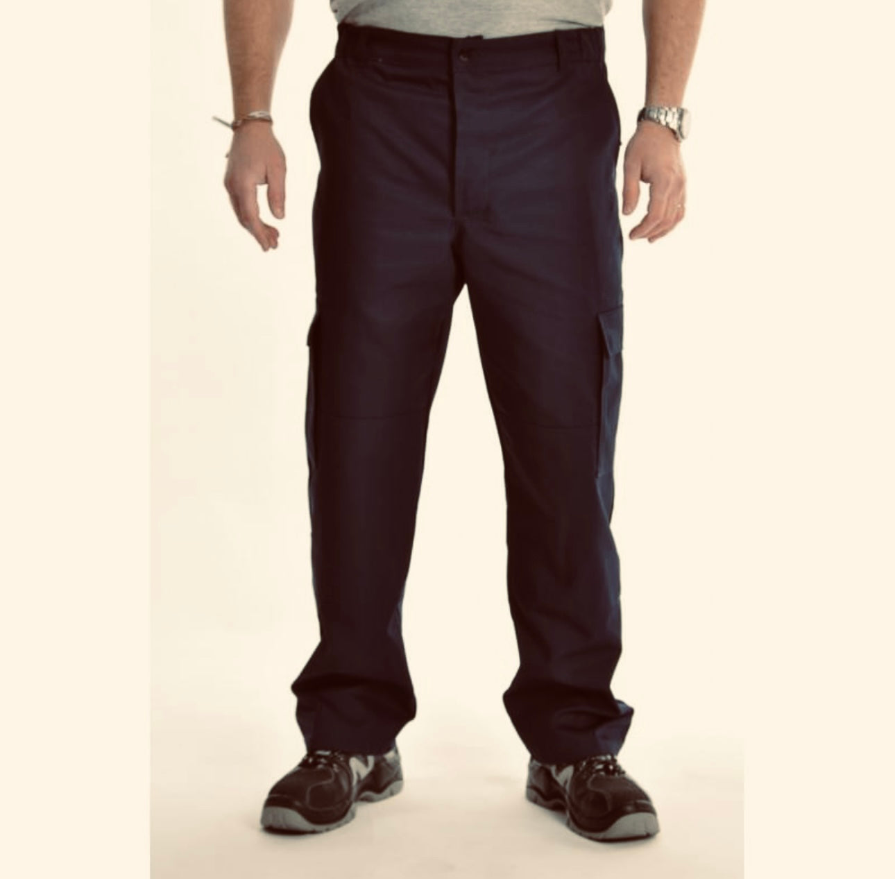 Pantalon Noir  De Travail Alberana