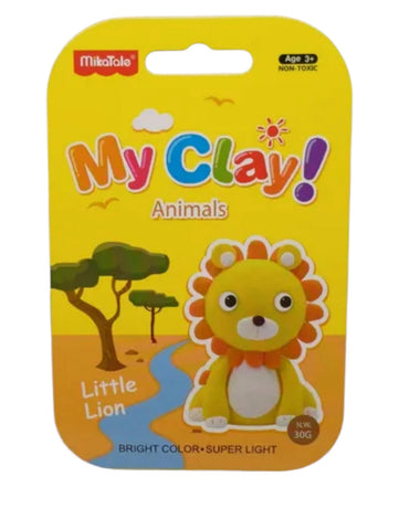 Pate a modeler Mikatale My Clay ! Petit Lion