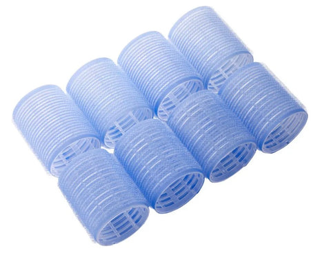 ×8 rouleaux à cheveux violets 50 mm – Beauty Styling JJDK
