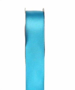 Ruban Satin Bleu Turquoise 40mm x 25mètres Made in France