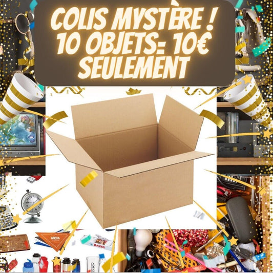 Colis mystère 10 objets