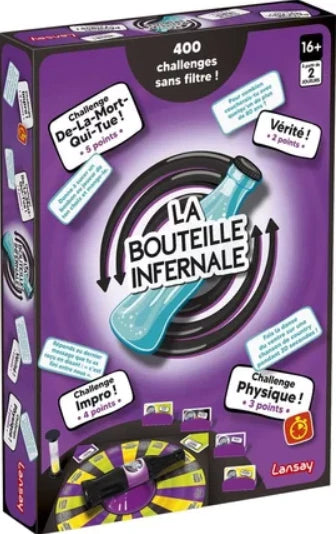 Jeux de société LA BOUTEILLE INFERNALE ADULTES