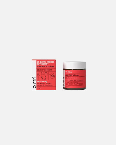 Baume Corps OMRI "Le Baume Chinois Revigorant" CBD 300 mg
