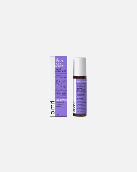 Roller Omri Huile pour le Corps Jour et Nuit CBD 100 mg