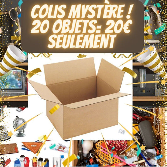 Colis mystère 20 objets