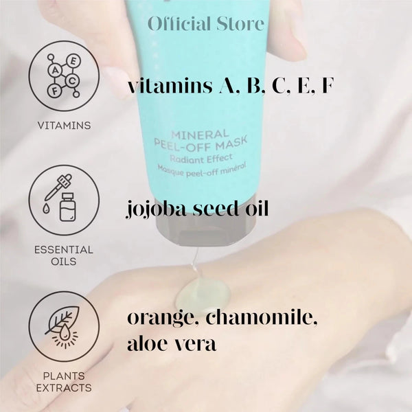 Masque Visage -417 Peel-Off Végan aux Minéraux de la Mer Morte - 75 Ml