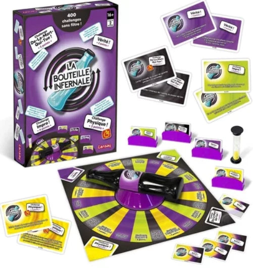 Jeux de société LA BOUTEILLE INFERNALE ADULTES
