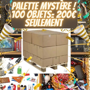 Palette Bazard mystère 100 objets