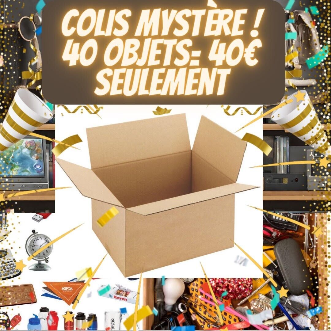 Colis Mystère 40 Objets