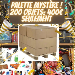 Palette Bazard mystère 200 objets