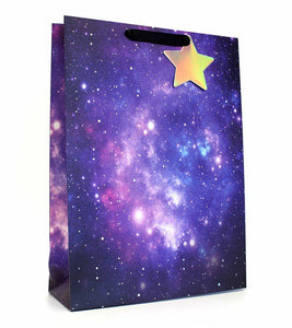 Sac Cadeaux Cartonné Etoiles Tallon 44cmx32cm