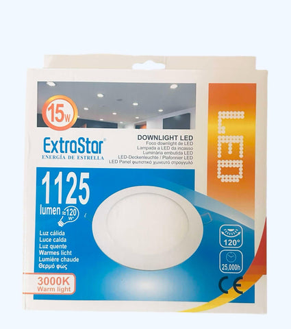 SPOT LED 15W À ENCASTRER EXTRA-PLAT (ÉQUIVALENT 120W)