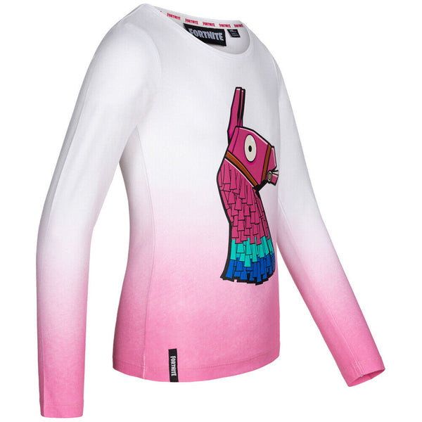 Sweat-shirt Fortnite Rose Fille