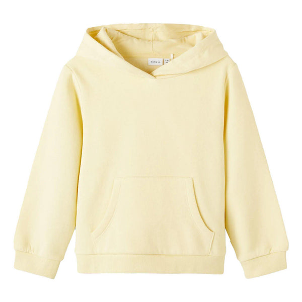 Sweat Capuche Peau de Peche Jaune Fille