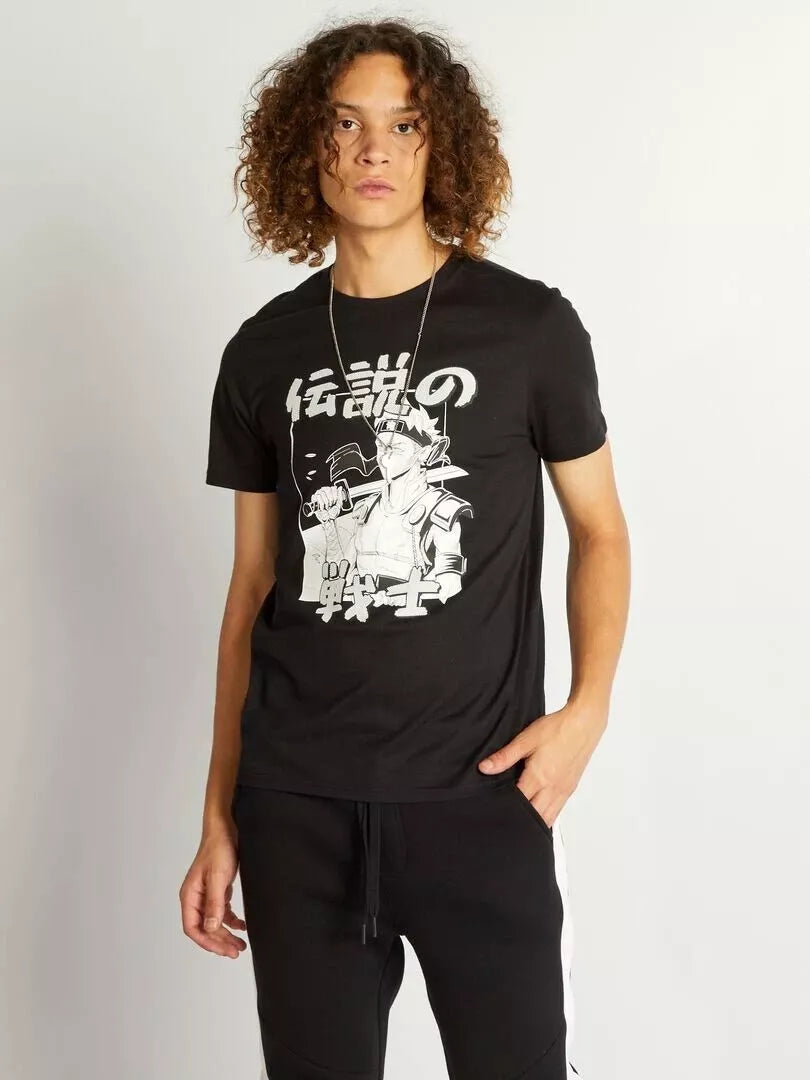 T-shirt légendaire noir Homme