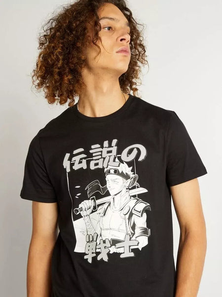 T-shirt légendaire noir Homme