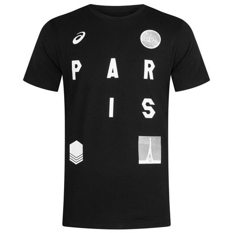 T-shirt Asics Paris City Noir Homme