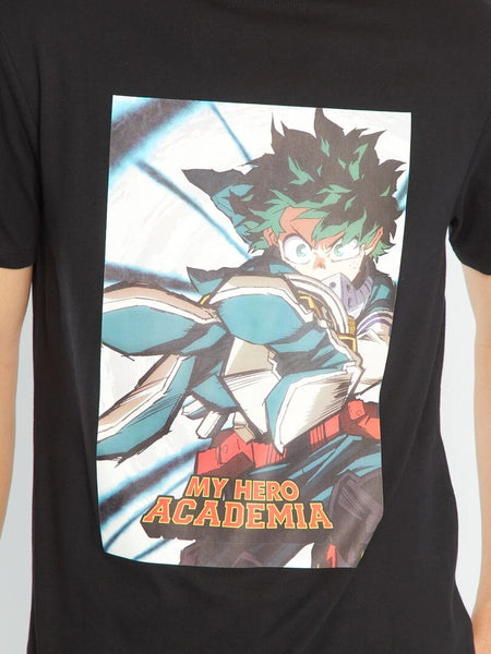 T-shirt 'My Hero Academia' - Noir