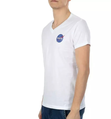 T-shirt Nasa Homme Blanc