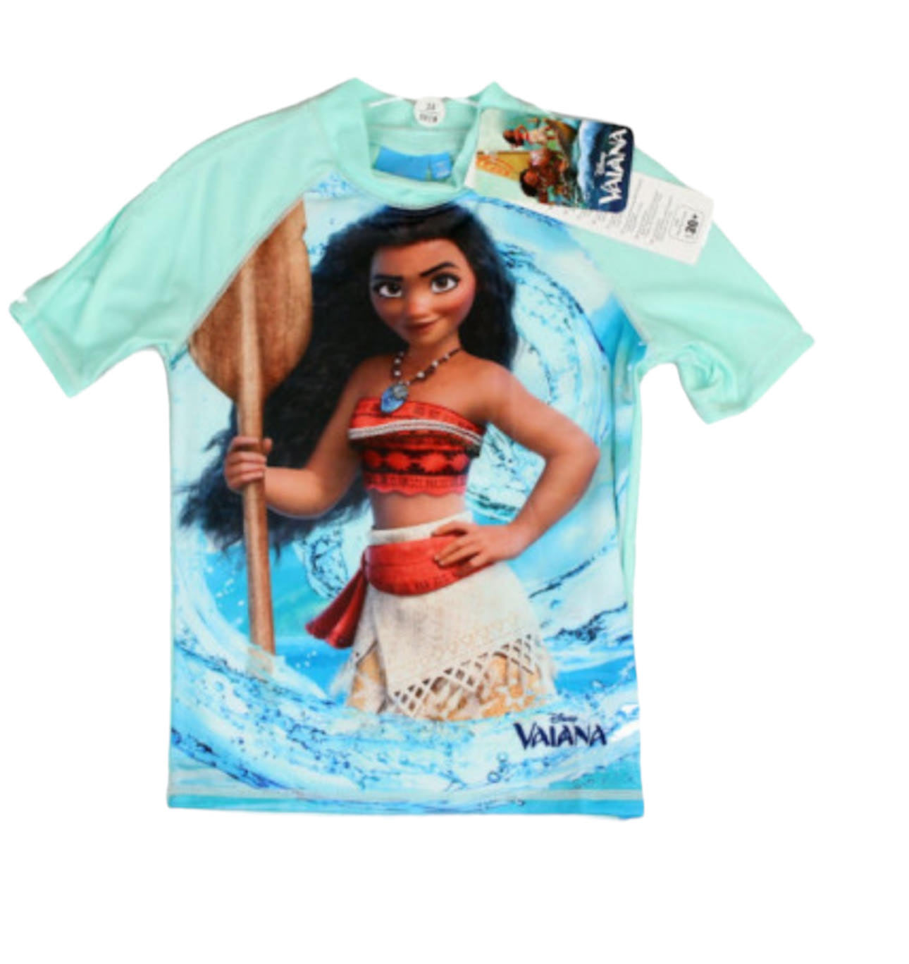 T-shirt de bain maillot de bain Disney Vaiana Fille Anti-UV