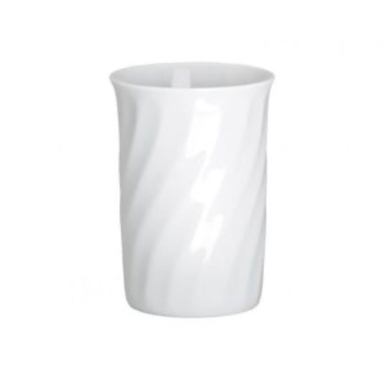 Verre en porcelaine cm 9,5cm Hauteur x 6,5cm Largeur